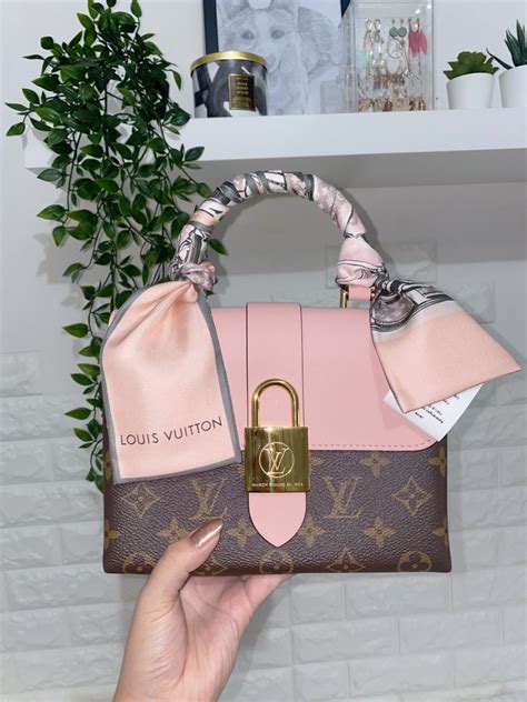 louis vuitton locky bb pink.